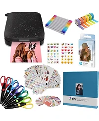 Hp Sprocket Portable 2x3" Instant Photo Printer with Scrapbook Bundle