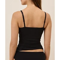 Pact Women's Organic Cotton Everyday Shelf Bra Camisole 3-Pack