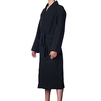 Alpine Swiss Men's Cotton Blend Shawl Robe Lightweight Kimono Knit Spa Bathrobe