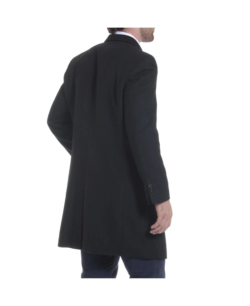 Alpine Swiss Luke Wool Mens Tailored 37" Walker Jacket Top Coat Car Overcoat