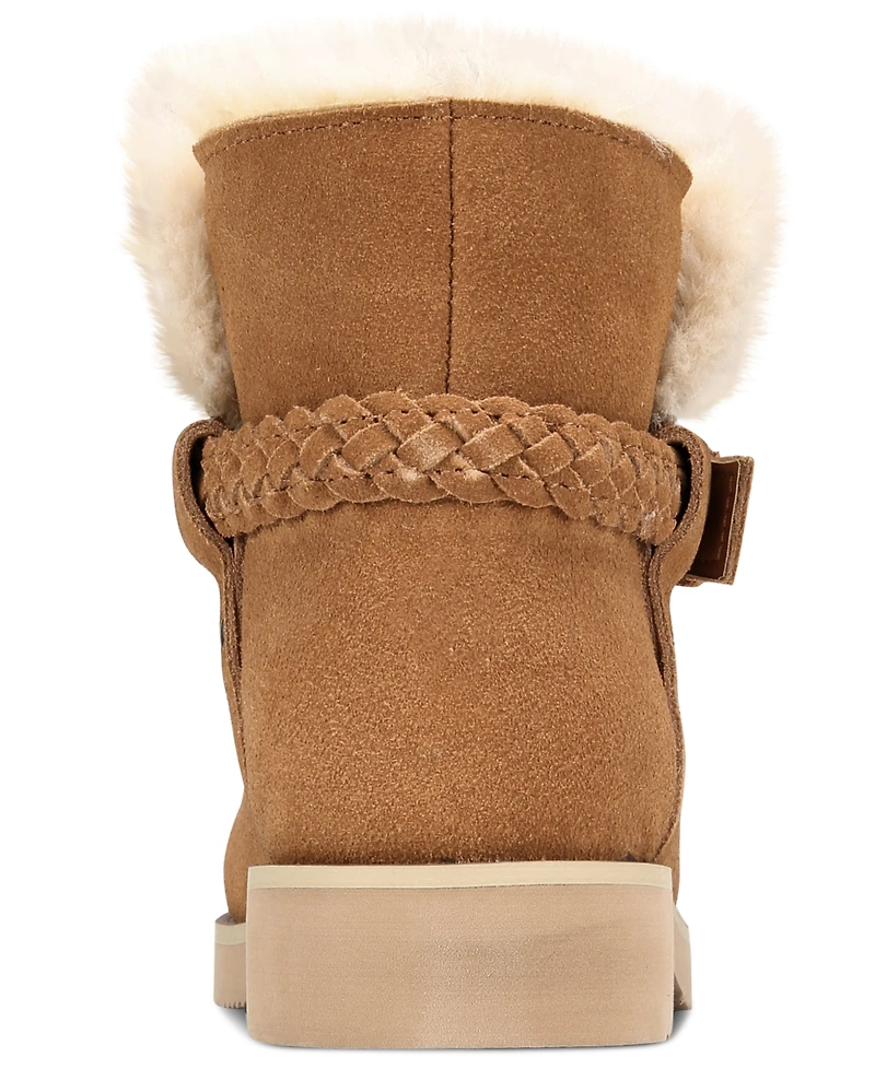 Style & Co Women's Korri Pull-On Buckled Winter Booties, Created for Macy's