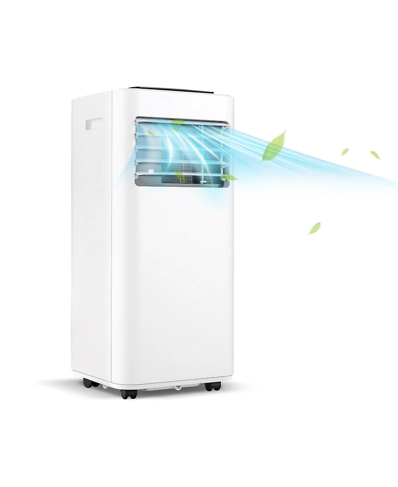 10000 Btu Portable Air Conditioner with Sleep Mode-White