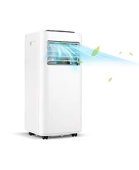 10000 Btu Portable Air Conditioner with Sleep Mode-White