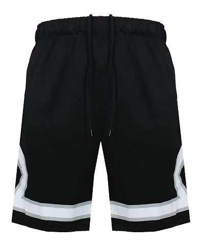 Galaxy By Harvic Men's Premium Active Moisture Wicking Workout Mesh Shorts With Trim