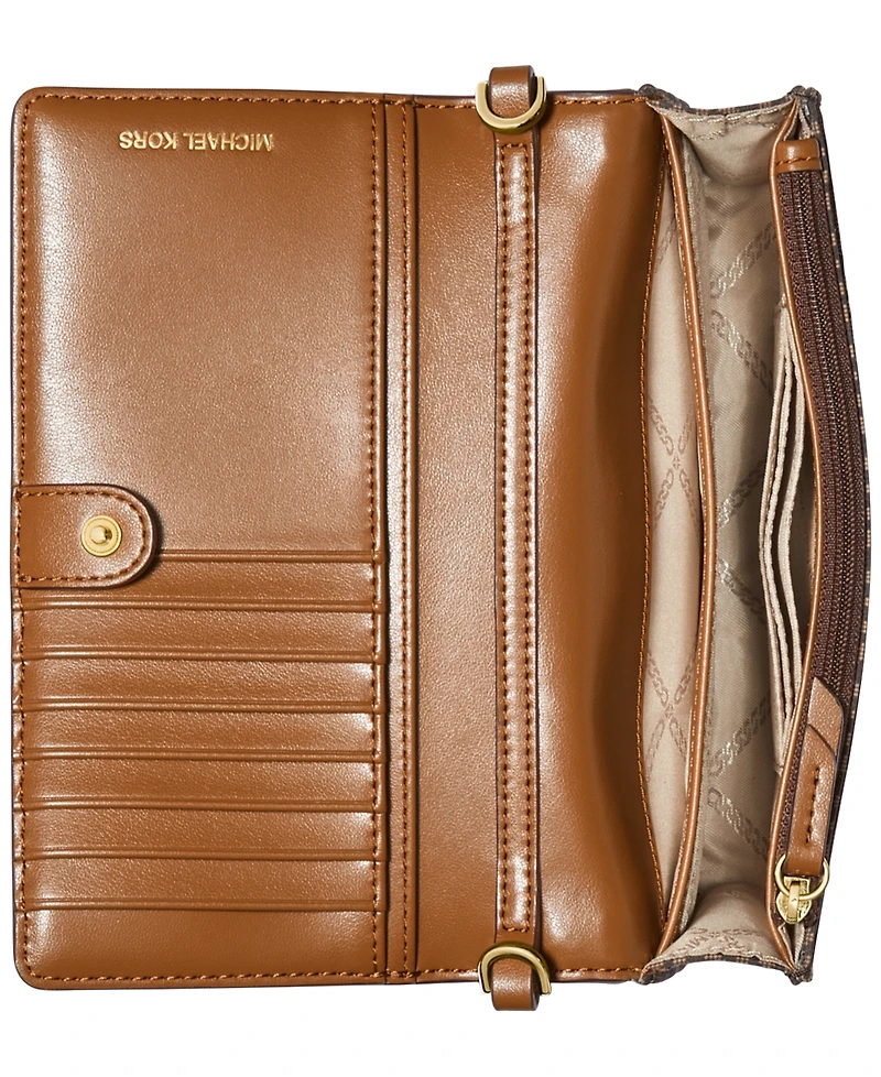 Michael Michael Kors Jet Set Small Logo Nylon Crossbody