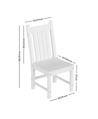 WestinTrends Outdoor Patio Dining Chair