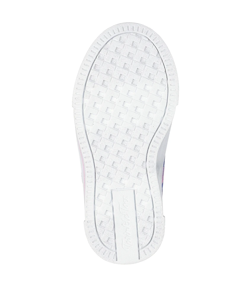 Skechers Toddler Girls' Twinkle Toes: Twinkle Sparks - Ombre Flutter Stay-Put Light-Up Casual Sneakers from Finish Line