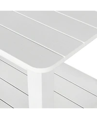 WestinTrends Outdoor Patio All-weather Modern Side Table