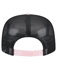 New Era Men's Black Inter Miami Cf Throwback Golfer Snapback Hat