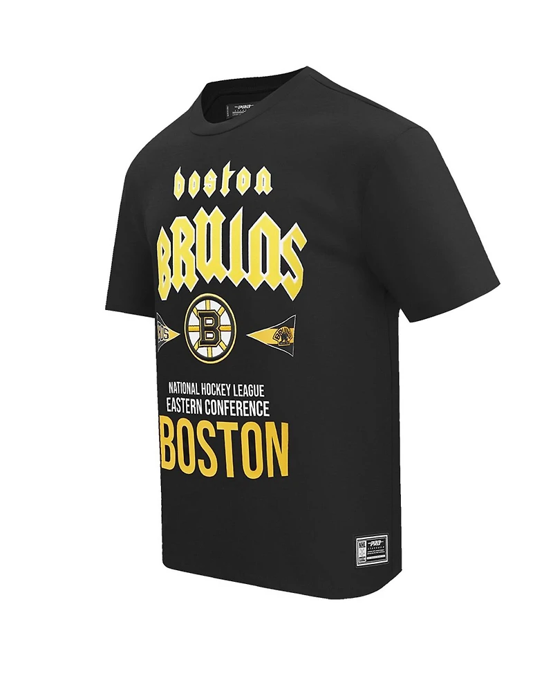 Pro Standard Men's Black Boston Bruins City Tour T-Shirt