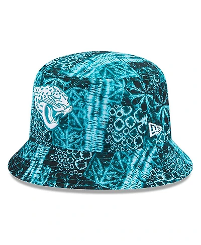 New Era Men's Teal Jacksonville Jaguars Shibori Bucket Hat
