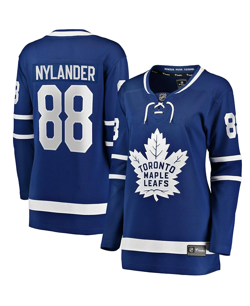 Fanatics Women's William Nylander Blue Toronto Maple Leafs Home Team Breakaway Player Jersey