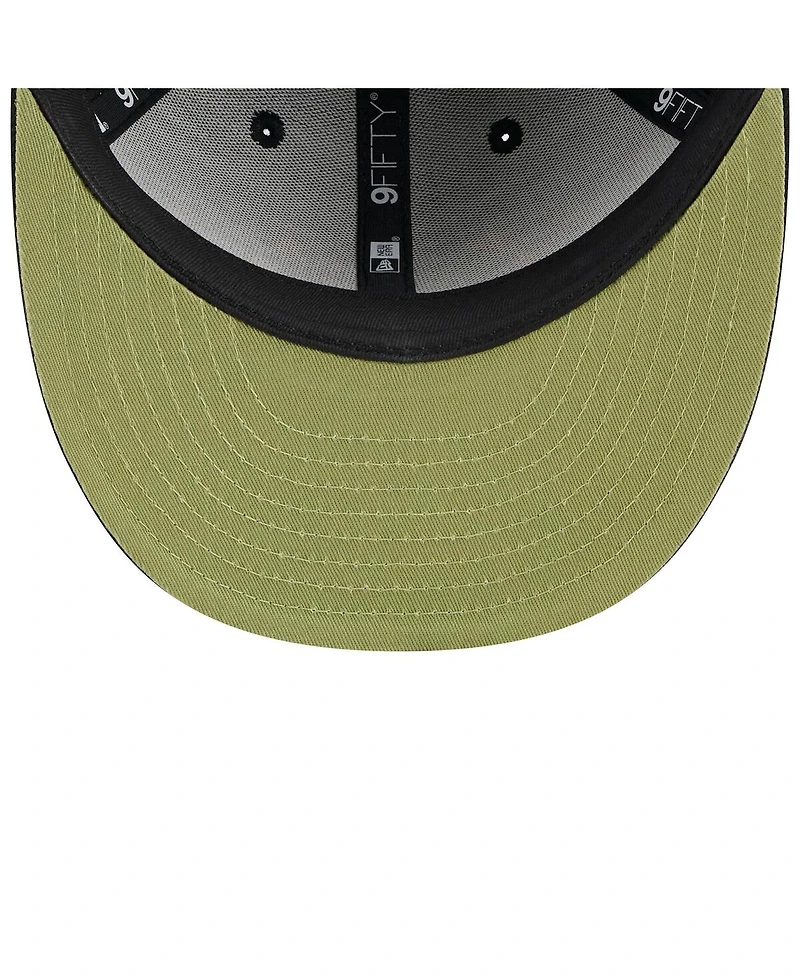 New Era Men's Black Minnesota Twins 2024 Armed Forces Day Low Profile 9FIFTY Snapback Hat