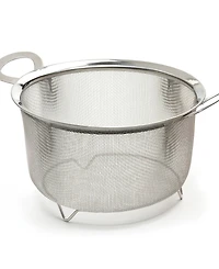 Rsvp International Endurance Stainless Steel 3 Quart Wide Rim Mesh Colander Basket