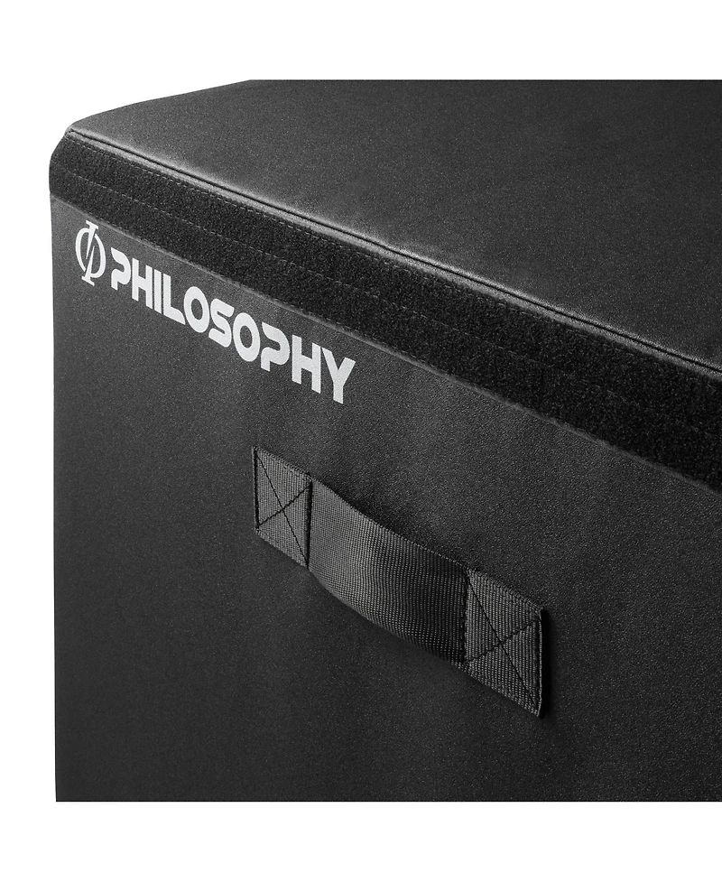 Philosophy Gym 18" Soft Foam Plyometric Box - Jumping Plyo Box for Training and Conditioning