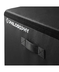 Philosophy Gym 18" Soft Foam Plyometric Box - Jumping Plyo Box for Training and Conditioning