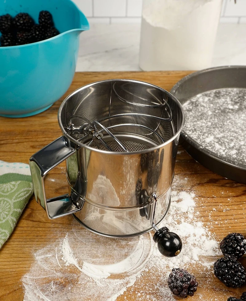 Rsvp International Endurance Cup Crank Style Flour Sifter