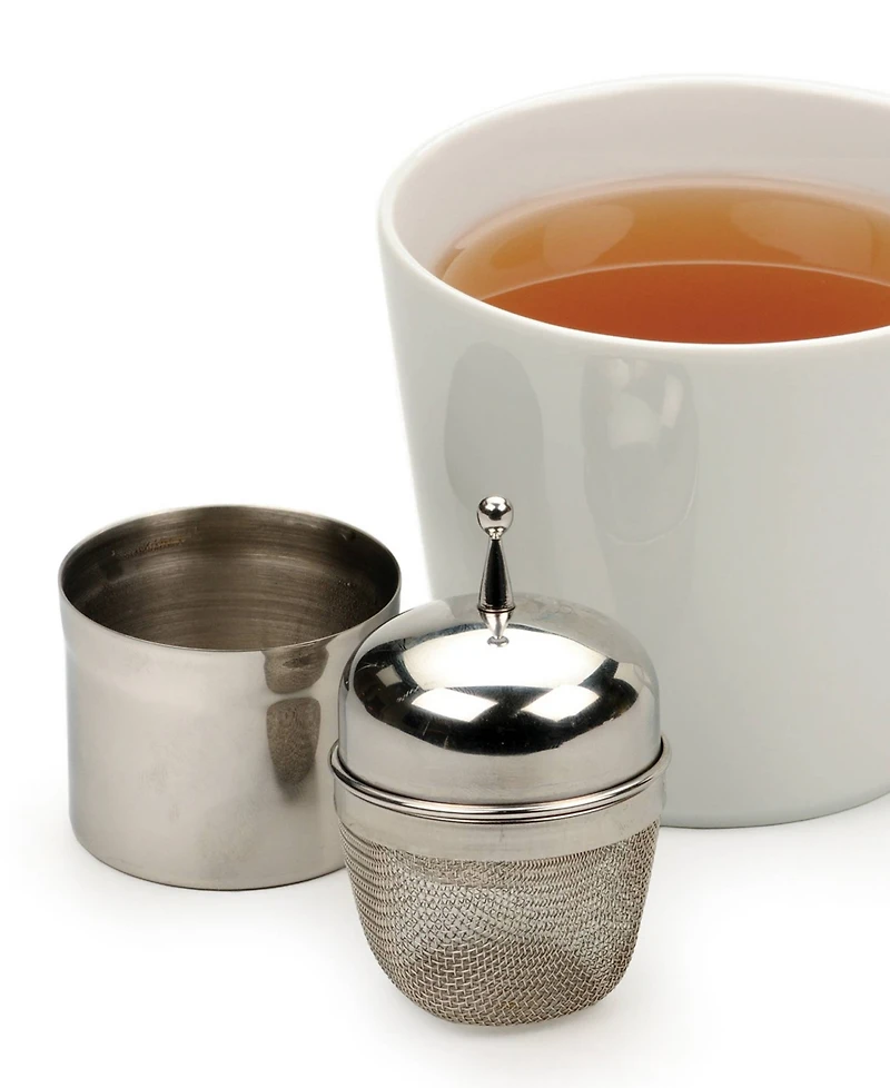 Rsvp International Stainless Steel 2" x 3" x 3" Floating Tea Infuser
