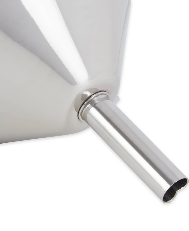 Rsvp International Endurance Stainless Steel 4" x 5" x 4.25" Deluxe Funnel with Removable Filter Set