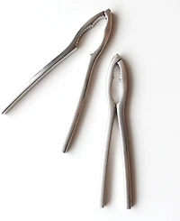 Rsvp International Endurance 18/8 Stainless Steel 6x1.5" 2 Piece Crab Cracker Set