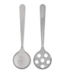 Rsvp International Endurance Stainless Steel 2 Piece 11" Salad Spoons Set