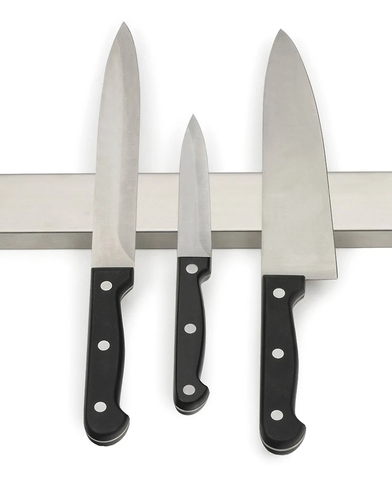 Rsvp International Endurance Stainless Steel 18" Deluxe Magnetic Knife Bar