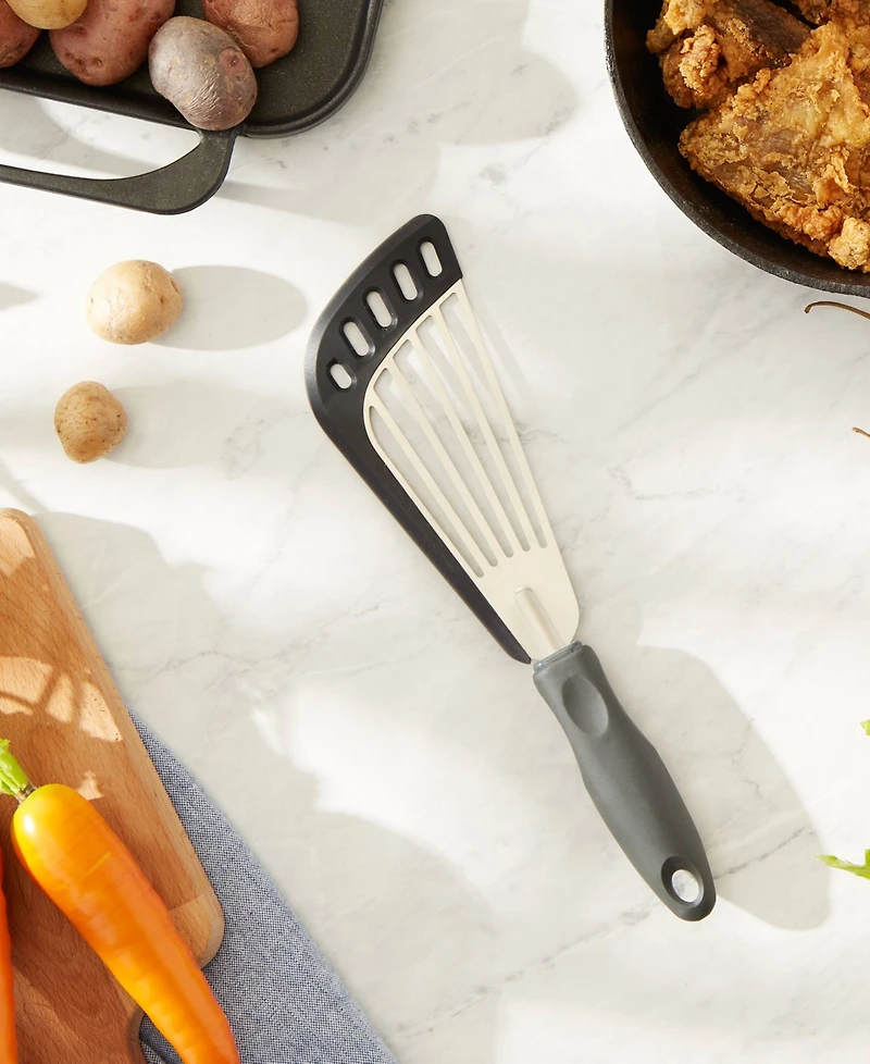 Rsvp International Endurance Stainless Steel 11x3" Angled Slotted Spatula
