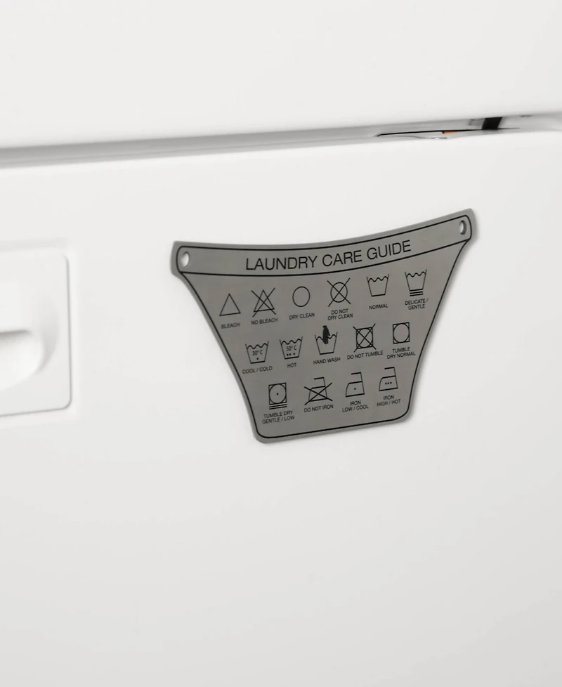 Rsvp International Endurance Stainless Steel 5.75 x 3.25 Laundry Magnet