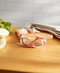 Rsvp International Plastic 5.5" x 6.5" x 1.5" Onion Goggles - Pink Frame