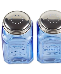 Rsvp International Retro Glass 2 Piece 8 Ounce Retro Style Salt Pepper Set