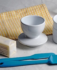 Rsvp International Stoneware White 3.7" Diameter Butter Pot