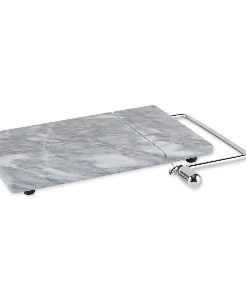 Rsvp International Marble Grey Marble 9"x8" Cheese Slicer
