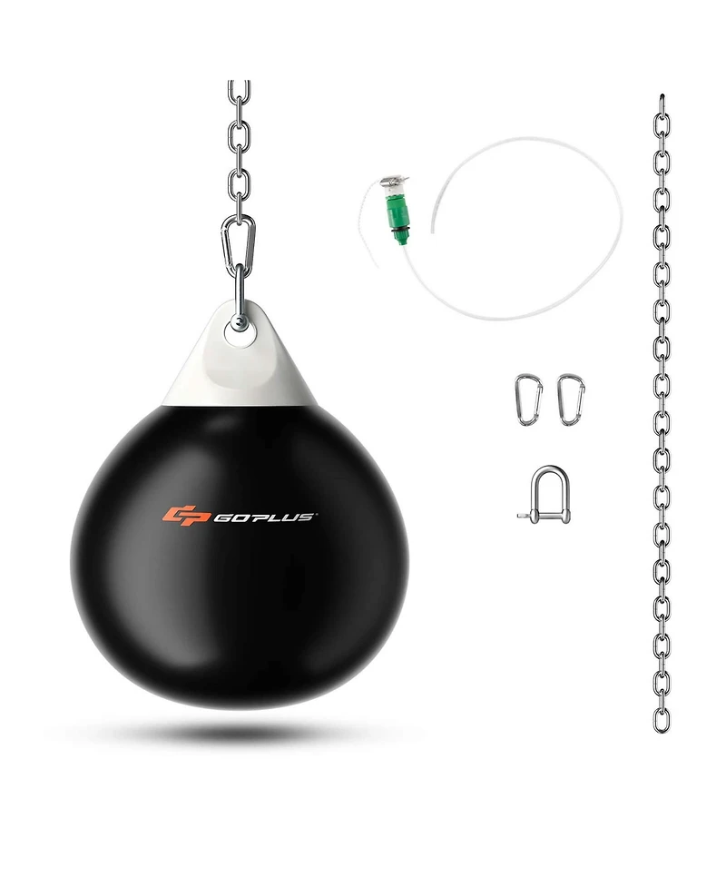 Costway Water Punching Bag 21" 180 Pound Heavy with Adjustable Metal Chain