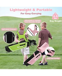 Junior Complete Golf Club Set for Kids Age 11-13 Years Old Golf Practice Set