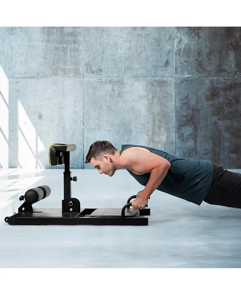 8-in-1 Multifunction Squat Machine Deep Sissy Squat Home Gym
