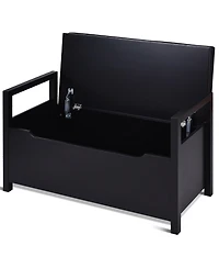 Shoe Bench Storage Rack Cushion Seat Ottoman Bedroom Hallway Entryway