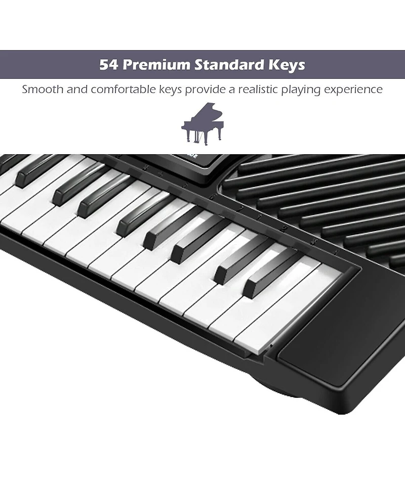 54 Keys Music Electronic Keyboard Kid Electric Piano Organ