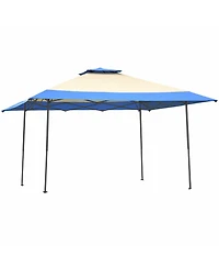 13'x13' Gazebo Canopy Shelter Awning Tent Patio Garden Outdoor Companion