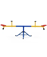 360° Swivel Seesaw for Kids, Rotating Teeter Totter for Outdoor Playground Fun