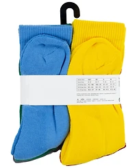 Jordan Big Kids' Everyday Essentials Crew Socks, 6-Pack