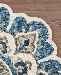Lr Home Radiance Rdc- 5'x5' Round Area Rug