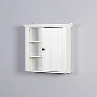 Streamdale Bathroom Wooden Wall Cabinet With A Door 20.86x5.71 X 20 Inch