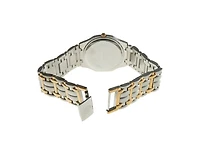Swiss Edition Women's Two-Tone Gold Plated Bracelet Watch