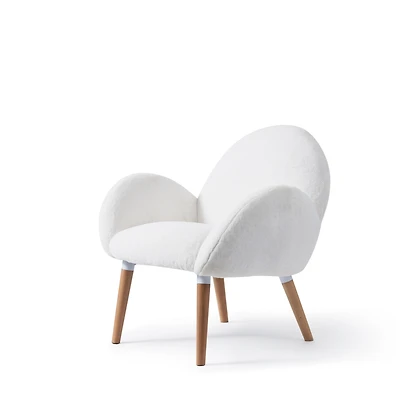 Streamdale Lambskin Beech Sofa for Living Room