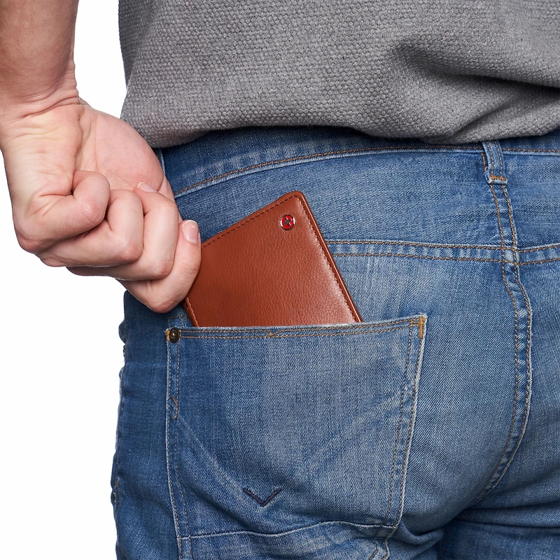 Alpine Swiss Mens Genuine Leather Passcase Bifold Wallet Rfid Safe 2 Id Windows