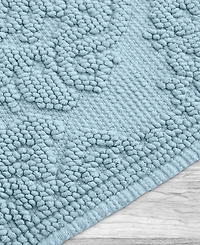 Jean Pierre New York Ricardo Fringe Cotton Bath Rug 17" x 31"