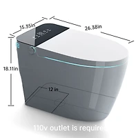 Streamdale Modern Bidet Toilets with Advanced Features