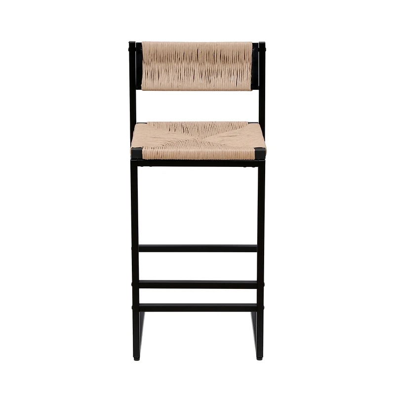 Simplie Fun 2 Honey Bar Stools & Dining Chairs Set