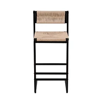 Simplie Fun 2 Honey Bar Stools & Dining Chairs Set