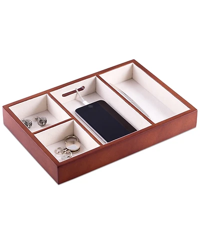 Bey-Berk Cherry Wood Open Valet